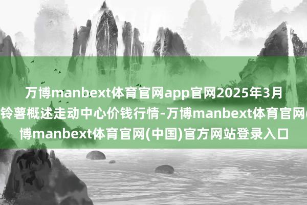 万博manbext体育官网app官网2025年3月2日甘肃省定西市从容马铃薯概述走动中心价钱行情-万博manbext体育官网(中国)官方网站登录入口