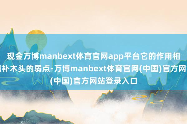 现金万博manbext体育官网app平台它的作用相当真是：填补木头的弱点-万博manbext体育官网(中国)官方网站登录入口